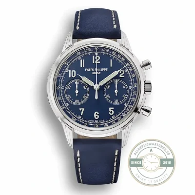 Replica Complications 5172G-001 Patek Philippe ANNUAL CALENDAR MOON PHASES 41 mm White gold