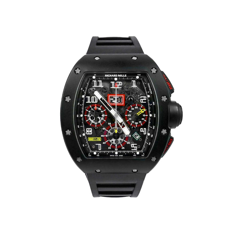 Richard Mille RM 011 Felipe Massa flyback chronograph carbon case