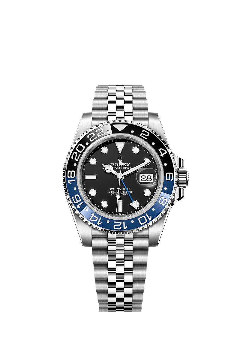 Rolex GMT-Master II Batman 126710BLNR black blue bezel