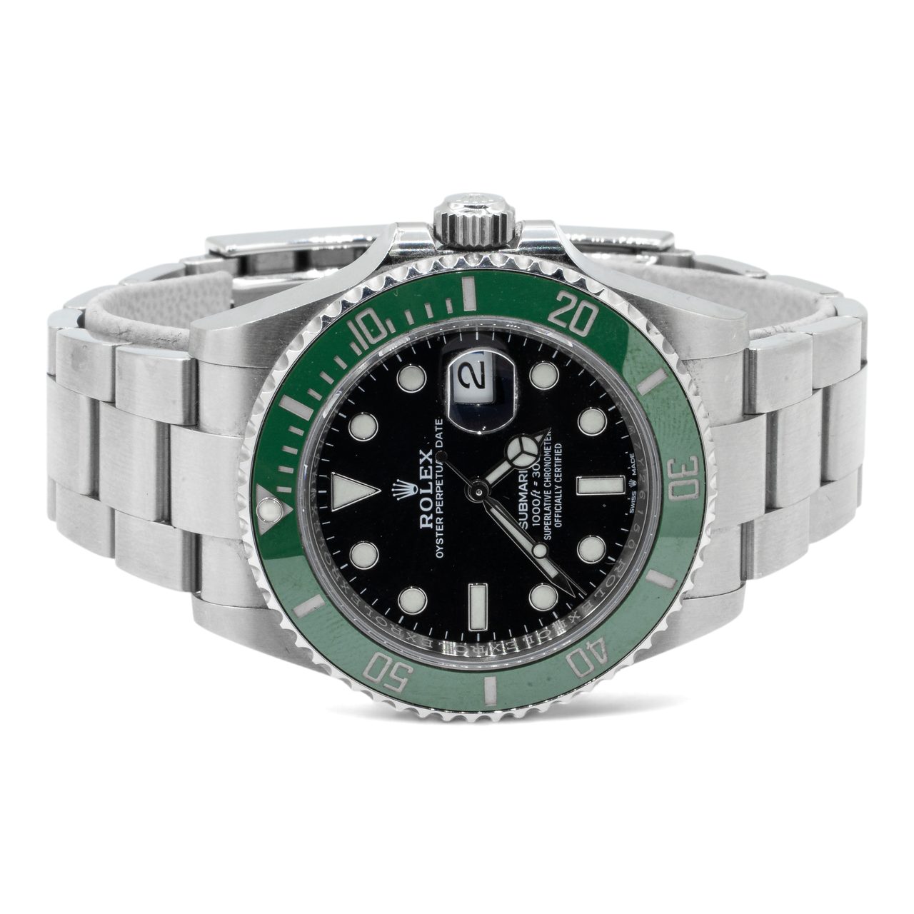 Rolex Submariner 126610LV Starbucks green ceramic bezel