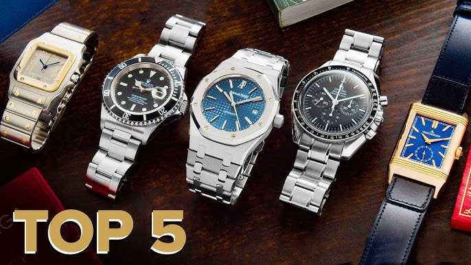 Luxury watch collection Rolex Omega AP