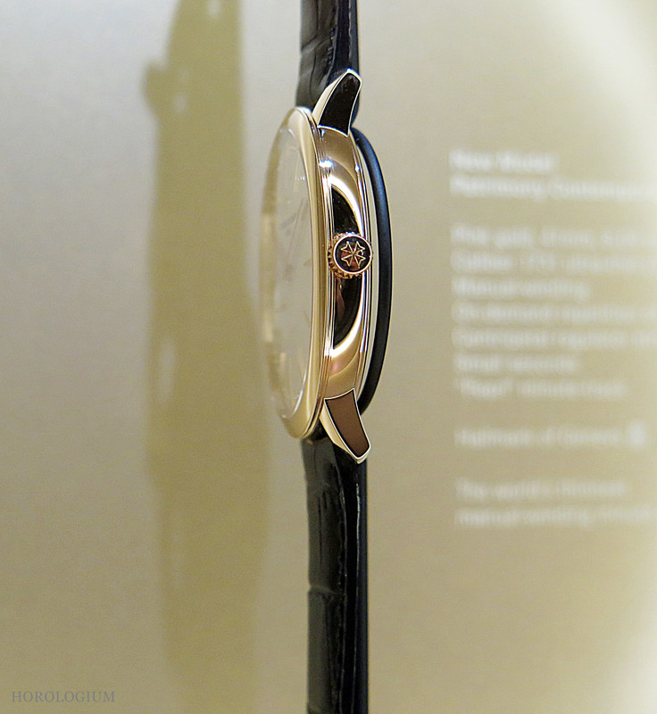 Vacheron Constantin Patrimony replica ultra-thin side profile view