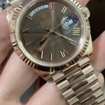 Rolex 228235-0002 Day-Date 40 Everose Chocolate Roman - Thumbnail Image 16