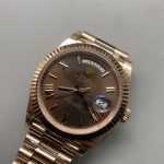 Rolex 228235-0002 Day-Date 40 Everose Chocolate Roman - Thumbnail Image 13
