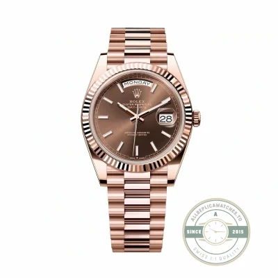 Rolex 228235-0053 Day-Date 40 Everose Chocolate