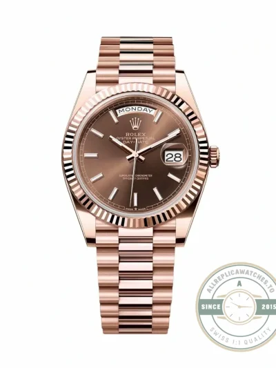Rolex 228235-0053 Day-Date 40 Everose Chocolate