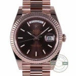 Rolex 228235-0053 Day-Date 40 Everose Chocolate - Thumbnail Image 2