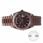 Rolex 228235-0053 Day-Date 40 Everose Chocolate - Thumbnail Image 9
