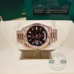 Rolex 228235-0045 Day-Date 40 Everose Eisenkiesel - Thumbnail Image 6