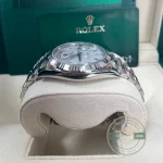 Rolex 228239-0055 Day-Date 40 White Gold Meteorite Baquette - Thumbnail Image 2