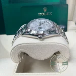 Rolex 228239-0055 Day-Date 40 White Gold Meteorite Baquette - Thumbnail Image 3