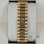 Rolex 228238-0004 Day-Date 40 Yellow Gold Black Baguette - Thumbnail Image 2