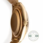 Rolex 228238-0061 Day-Date 40 Yellow Gold Fluted Green Baguette - Thumbnail Image 3