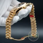 Rolex 228238-0069 Day-Date 40 Yellow Gold Fluted Green Ombré - Thumbnail Image 7
