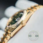 Rolex 228238-0069 Day-Date 40 Yellow Gold Fluted Green Ombré - Thumbnail Image 3