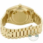 Rolex 228238-0071 Day-Date 40 Yellow Gold Fluted Mother Of Pearl Baguette - Thumbnail Image 3