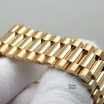 Rolex 228238-0071 Day-Date 40 Yellow Gold Fluted Mother Of Pearl Baguette - Thumbnail Image 6