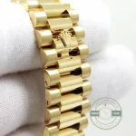Rolex 228238-0071 Day-Date 40 Yellow Gold Fluted Mother Of Pearl Baguette - Thumbnail Image 5