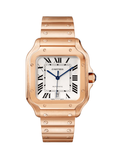 Replica-Santos-Rose-Gold-Large