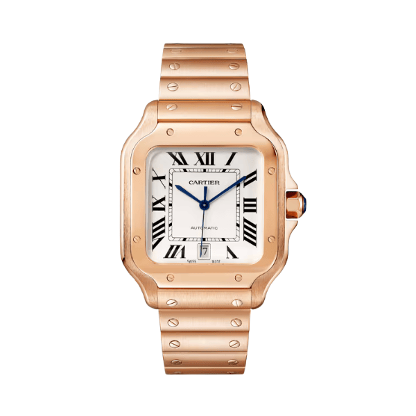 Replica-Santos-Rose-Gold-Large