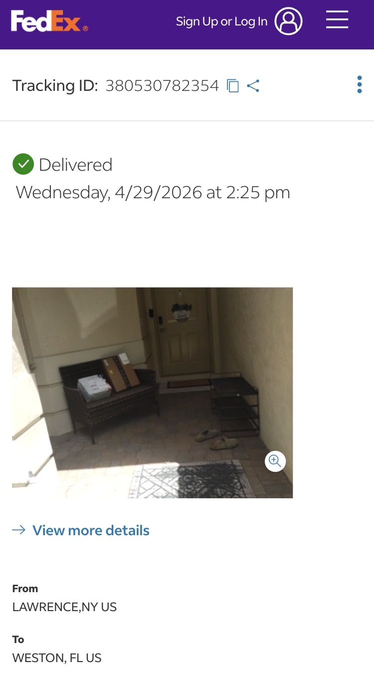 Replica watch delivery tracking USA