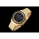 Omega Speedmaster Moonwatch Moonshine Gold replica, Moonshine™ gold (gold-plated 316L steel core) case