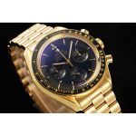 Omega Speedmaster Moonwatch Moonshine Gold super clone, domed sapphire, double-sided AR coating crystal