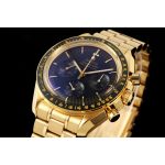 Superclone Omega Speedmaster Moonwatch Moonshine Gold, Moonshine™ gold (gold-plated 316L steel core) case