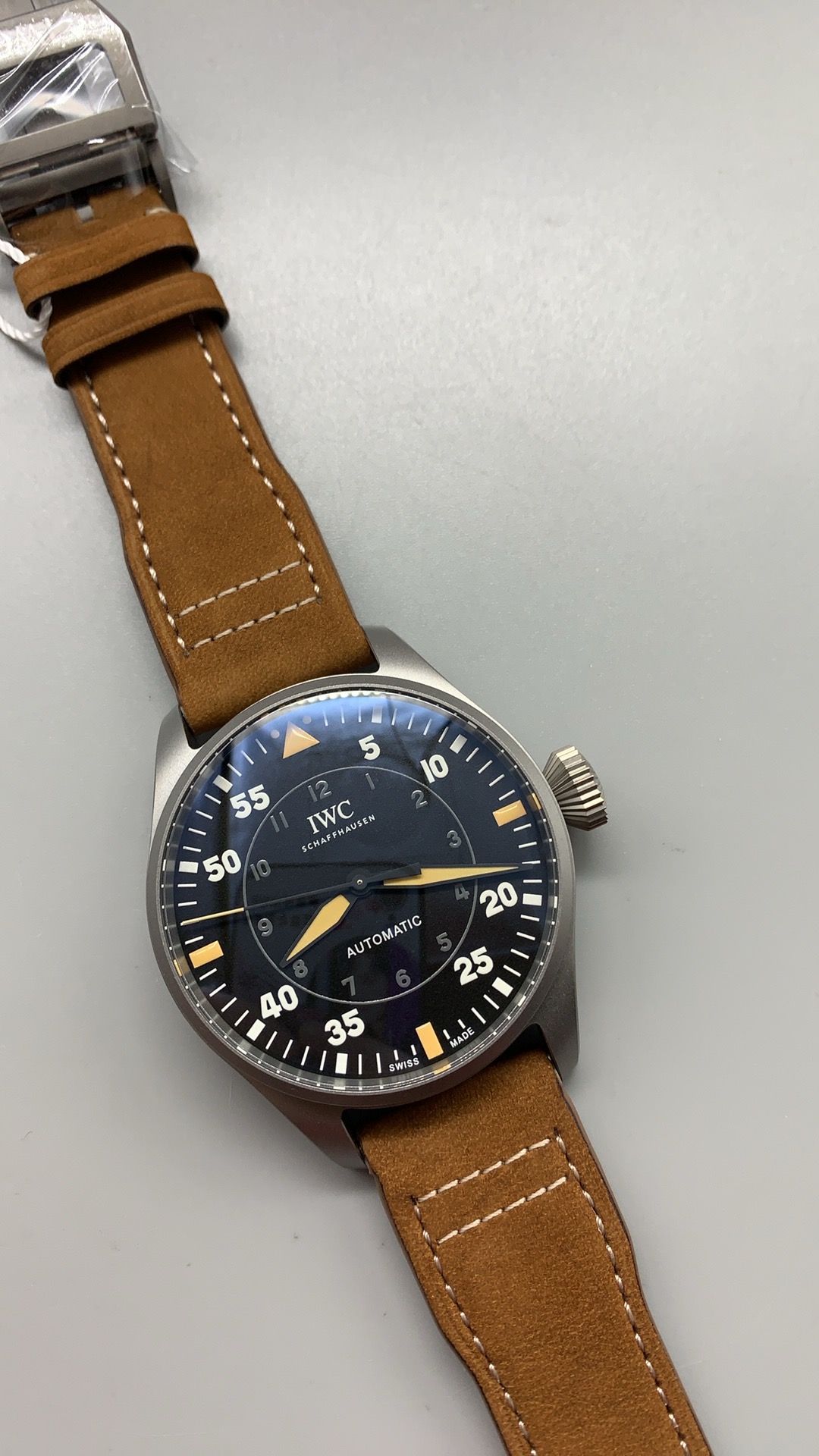 Replica IWC Big Pilot's Watch 43 Spitfire Ref. IW329701 Titanium - Image 2