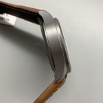 Oversized crown knurled deep, scaled for winding with flight gloves on