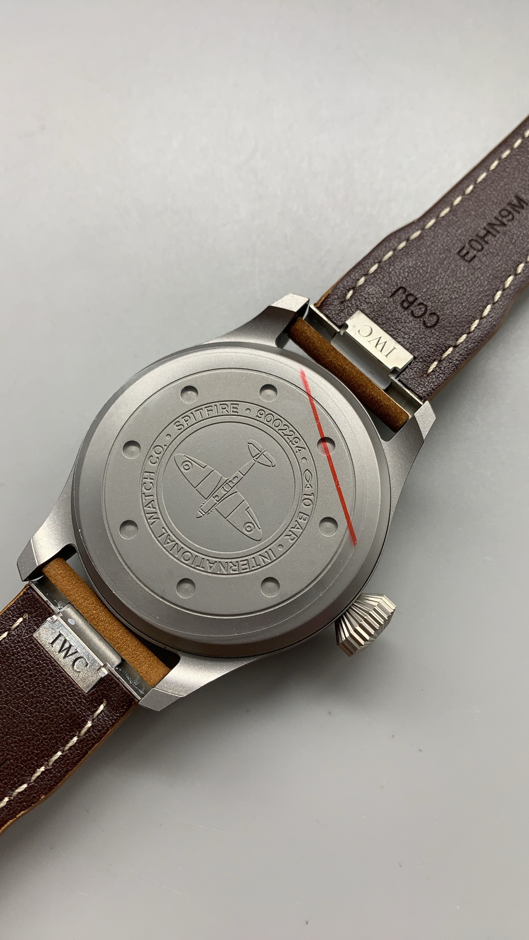 Replica IWC Big Pilot's Watch 43 Spitfire Ref. IW329701 Titanium - Image 7