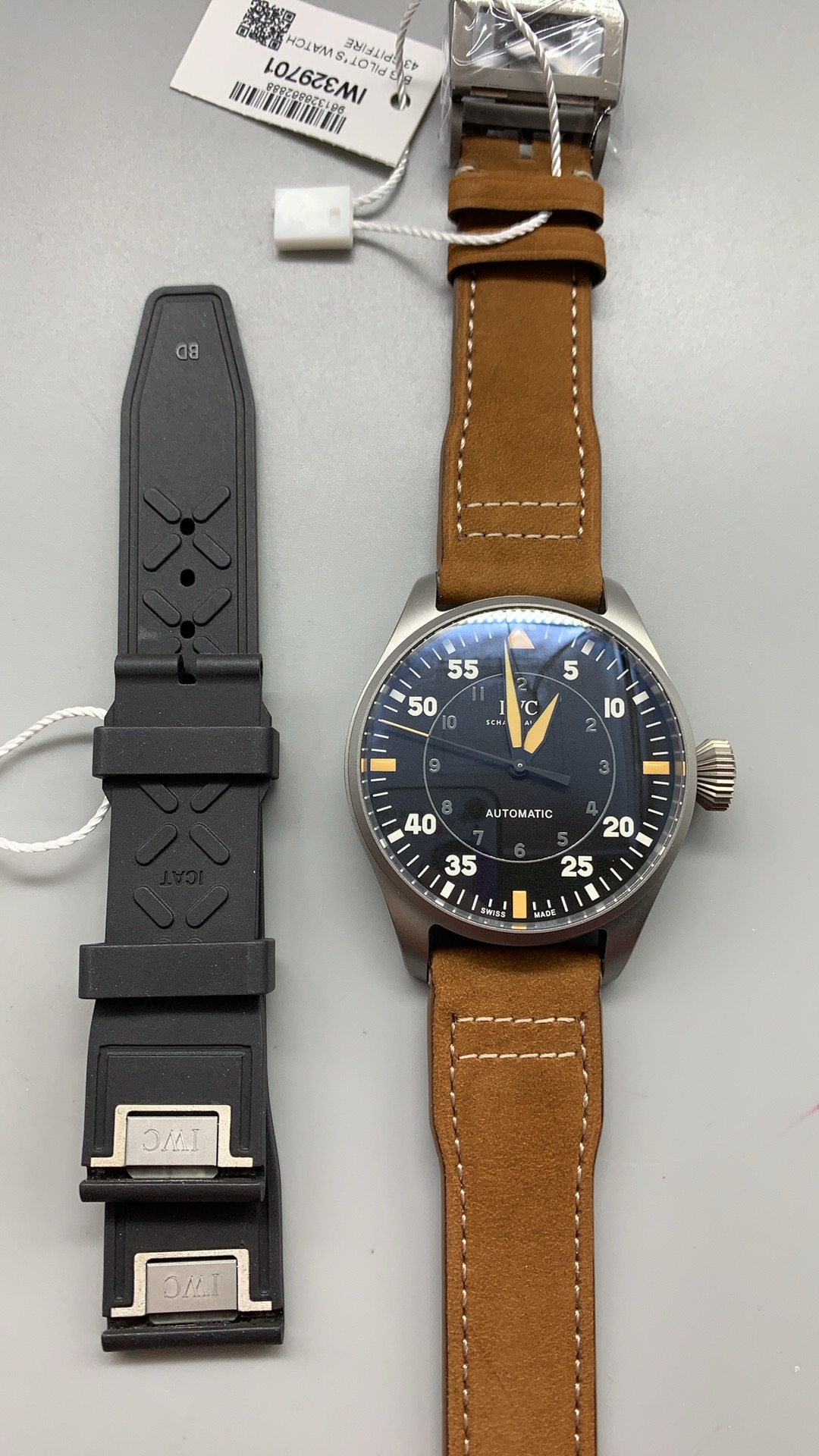 Replica IWC Big Pilot's Watch 43 Spitfire Ref. IW329701 Titanium - Image 9