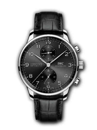 Replica IWC Portugieser Chronograph IW371609 Black Dial - Premium Swiss Clone Watch