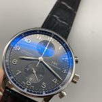 Deeper sunburst and refined subdial texturing mark this chronograph generation