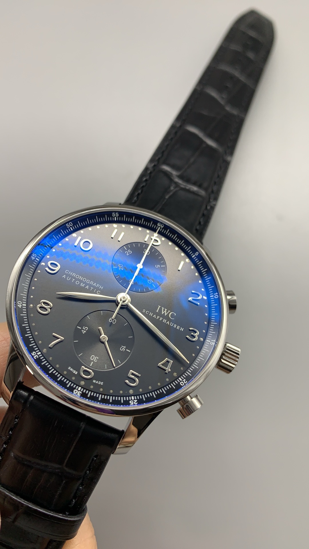 Deeper sunburst and refined subdial texturing mark this chronograph generation