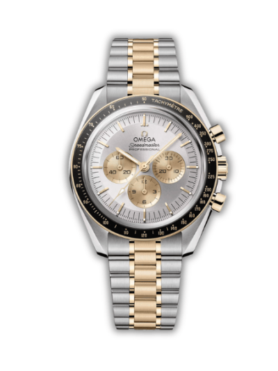 Replica Speedmaster Moonwatch 310.20.42.50.02.001 Moonshine, Silver Dial