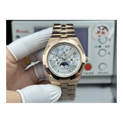 Replica Vacheron Constantin Overseas 4300V/120R-B064 Silver Dial