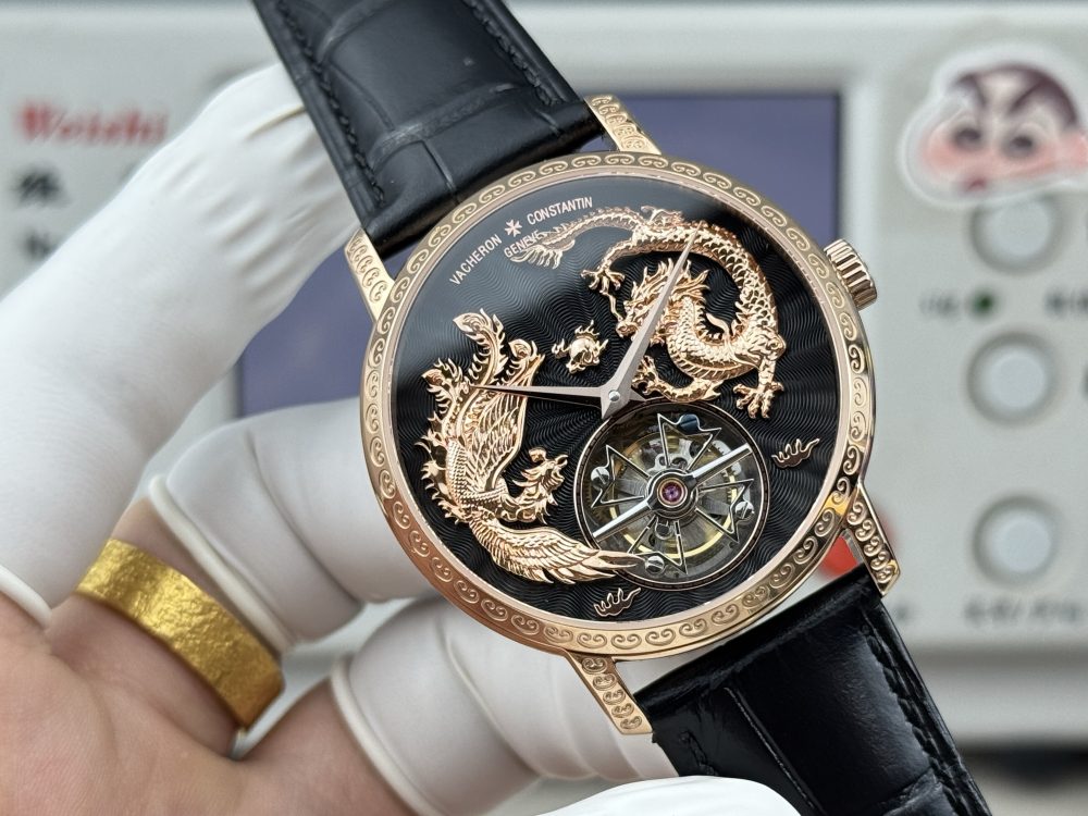 Replica Vacheron Traditionnelle 6040T Dragon Phoenix Black | Swiss