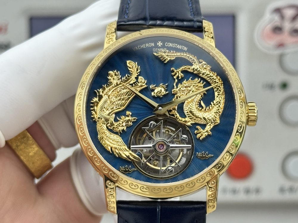 Replica Vacheron Traditionnelle 6040T Dragon Phoenix Blue | Best