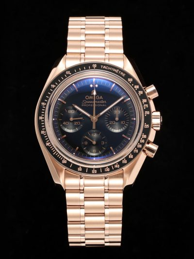 Speedmaster 50.01.001 Sedna Gold replica details