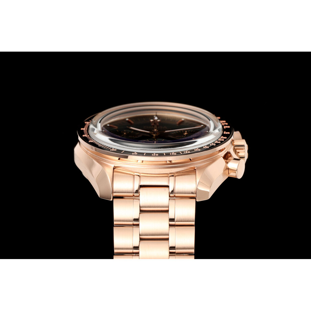 Speedmaster 50.01.001 Sedna Gold replica details