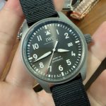 Quickset date at three on the Patrouille Suisse Mark XX replica dial