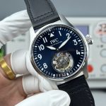 Super clone IWC Big Pilot’s Watch 43 Tourbillon "Le Petit Prince" Ref. IW329501 Platinum - Thumbnail Image 6
