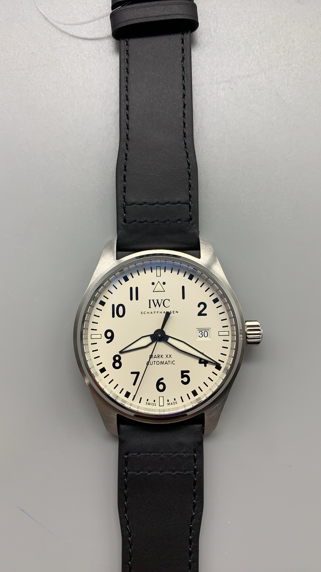 Super Clone IWC Mark XX IW328207 Silver-Plated Dial