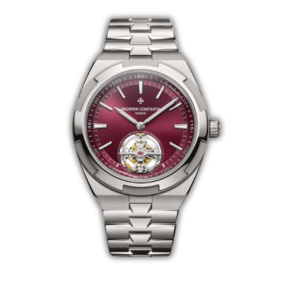Superclone Vacheron Constantin Overseas Burgundy Tourbillon 6000V