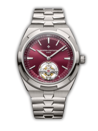 Superclone Vacheron Constantin Overseas Burgundy Tourbillon 6000V