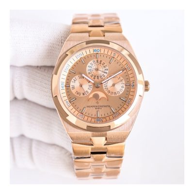 Swiss Clone Vacheron Constantin Overseas 4300V/220R-H144 Gold Dial