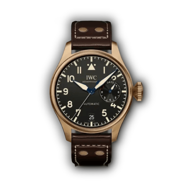 Swiss Clone IWC Big Pilot's Heritage Bronze IW501005 - Patina Bronze Watch