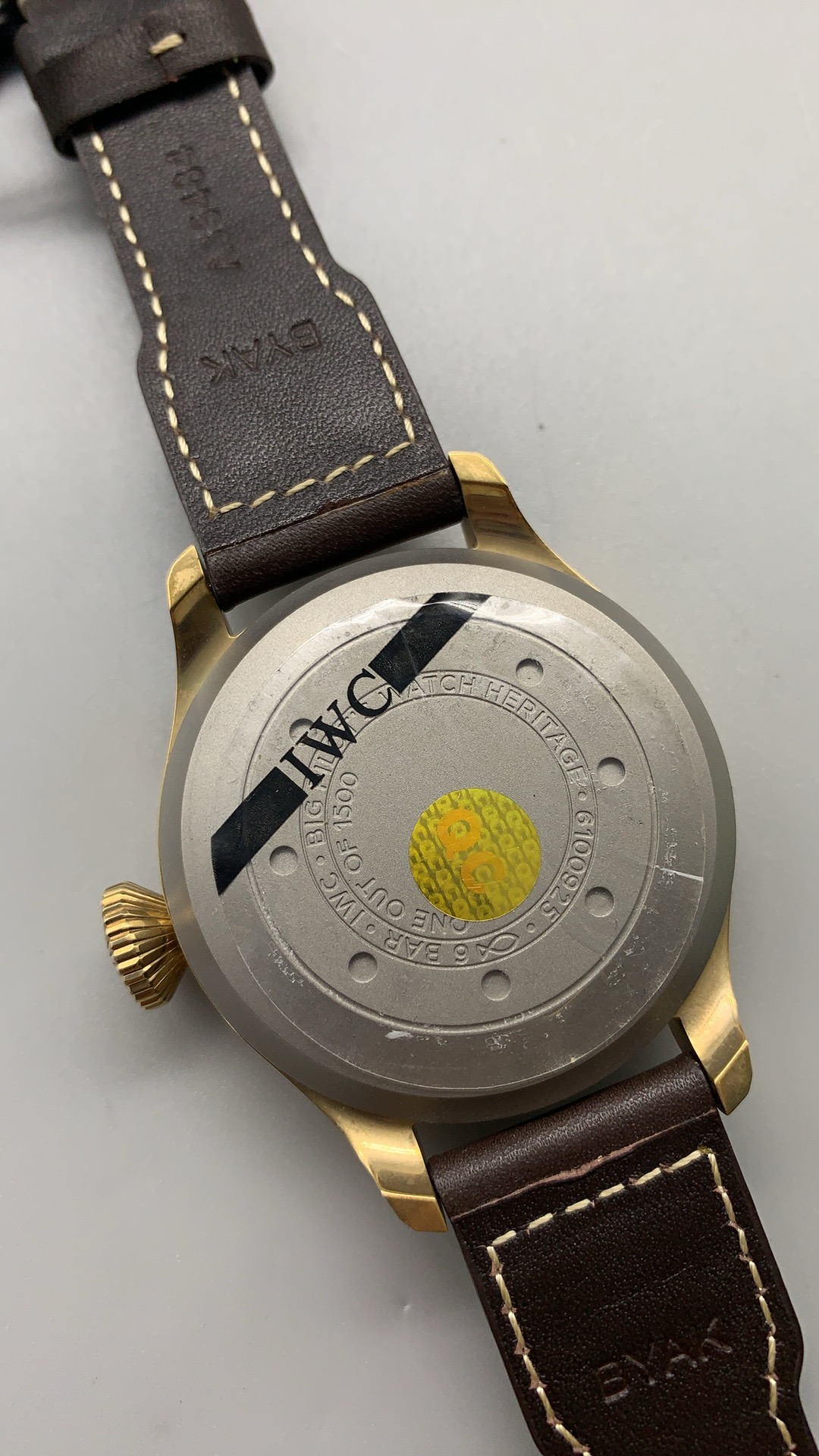 Super clone IWC Big Pilot's Watch Heritage Bronze Ref. IW501005 - Image 2