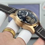 Superclone IWC Big Pilot's Watch Tourbillon Le Petit Prince 43mm Ref.IW329502 Armor Gold - Thumbnail Image 9